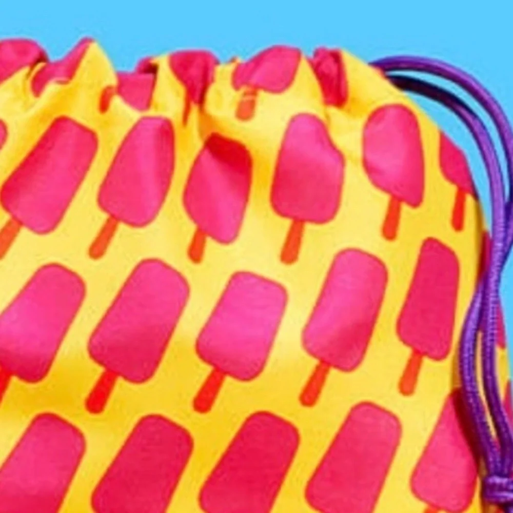 Ipsy Popsicle 2022 Drawstring Glam Pouch Bag
